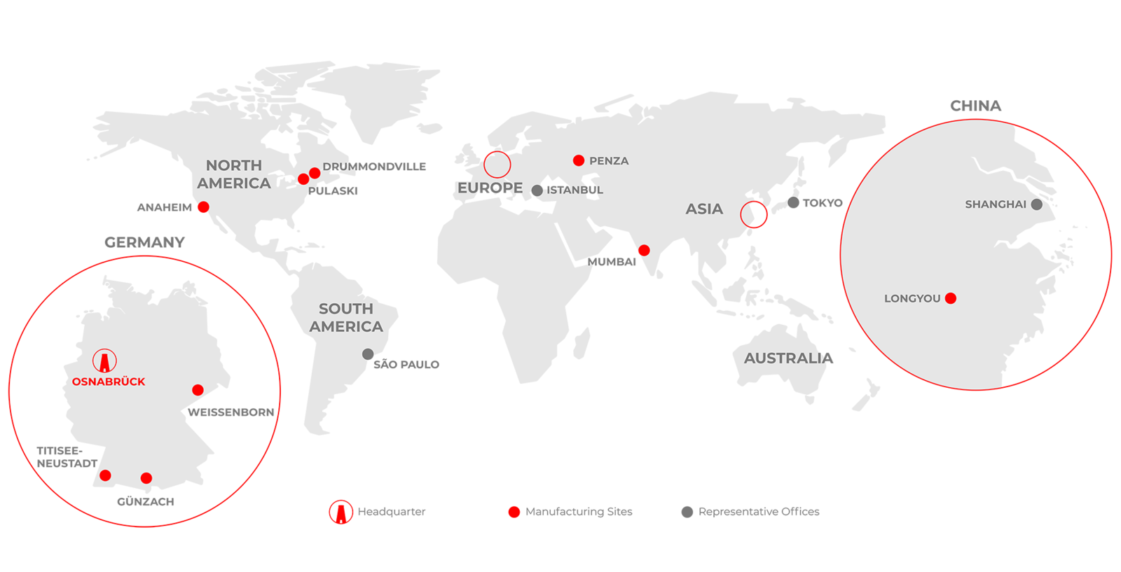 Felix Schoeller factory sites worldwide